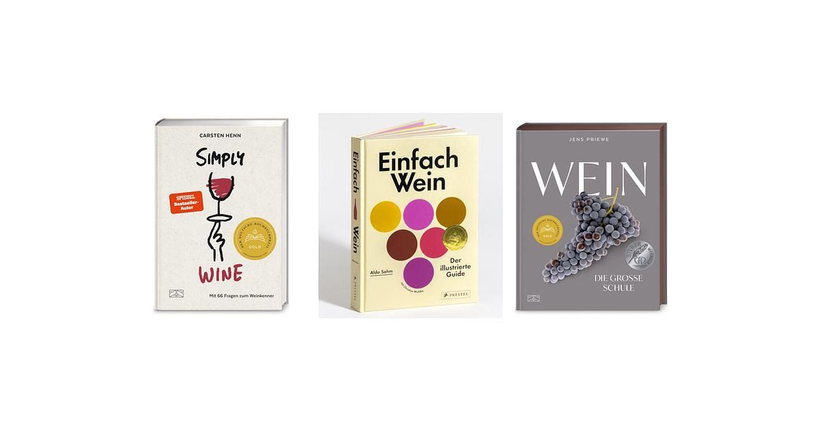 Die besten Weinbücher für Einsteiger